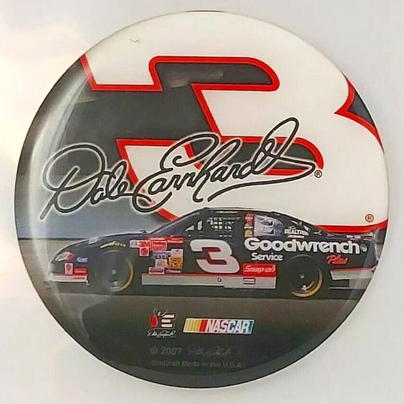 Set Di 2 Adesivi In Vinile Dale Earnhardt Sr. #3 Decal - Per Auto, Muro, Pc, Finestra